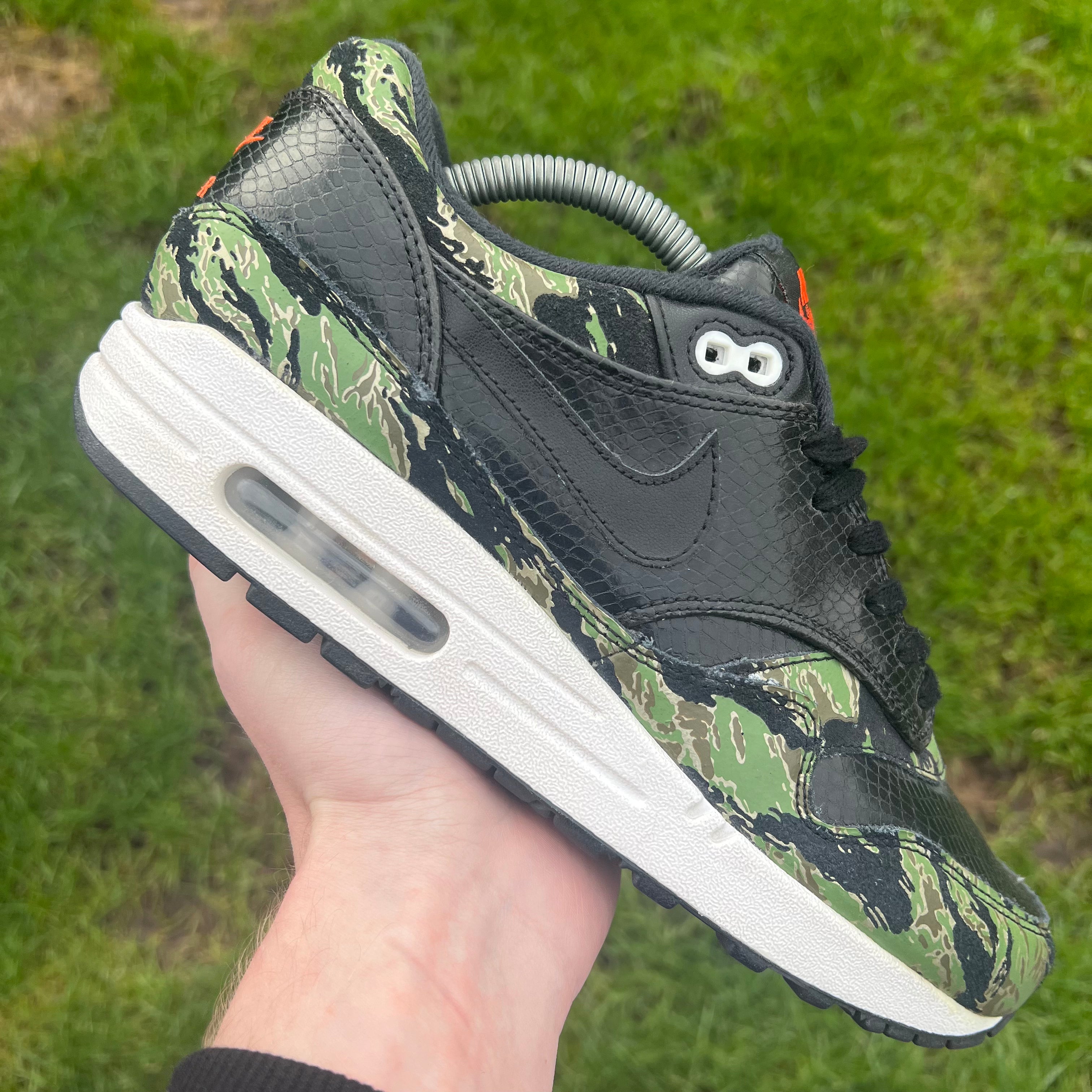 セレクトショップ 27cm AIRMAX 1 Atmos Tiger Camo×Snakeskin - 靴