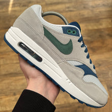 Load image into Gallery viewer, Nike Air Max 1 By You Grey Navy Armory Green (UK8.5)
