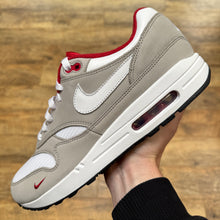 Load image into Gallery viewer, Nike Air Max 1 By You Grey White Red (UK9.5)

