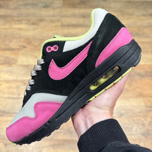 Load image into Gallery viewer, Nike Air Max 1 By You Black Pink Volt (UK7)
