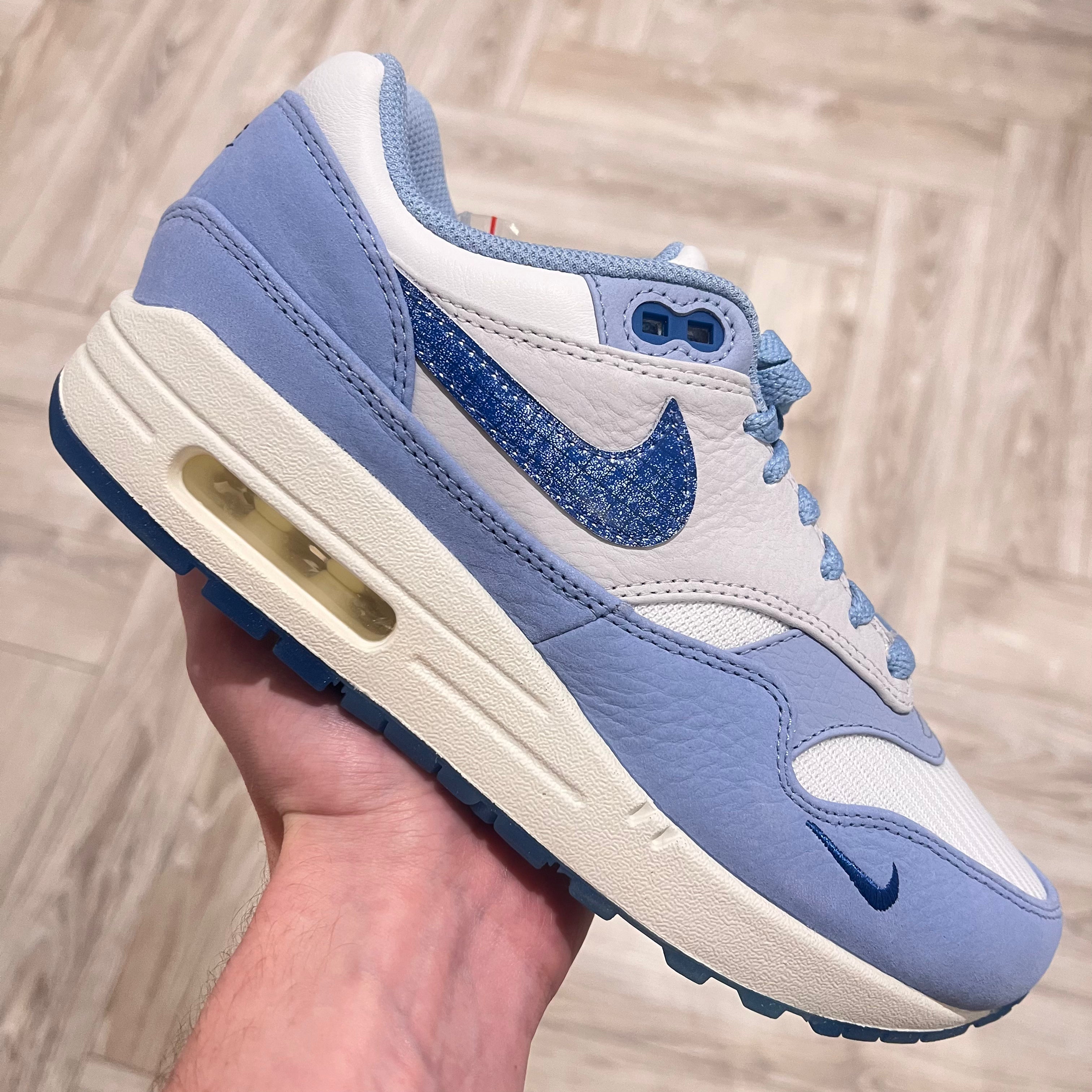 Nike air max 1 2025 blue have a nike day