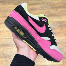 Load image into Gallery viewer, Nike Air Max 1 By You Black Pink Volt (UK7)
