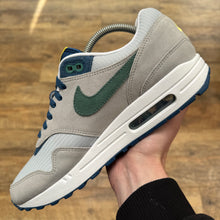 Load image into Gallery viewer, Nike Air Max 1 By You Grey Navy Armory Green (UK8.5)
