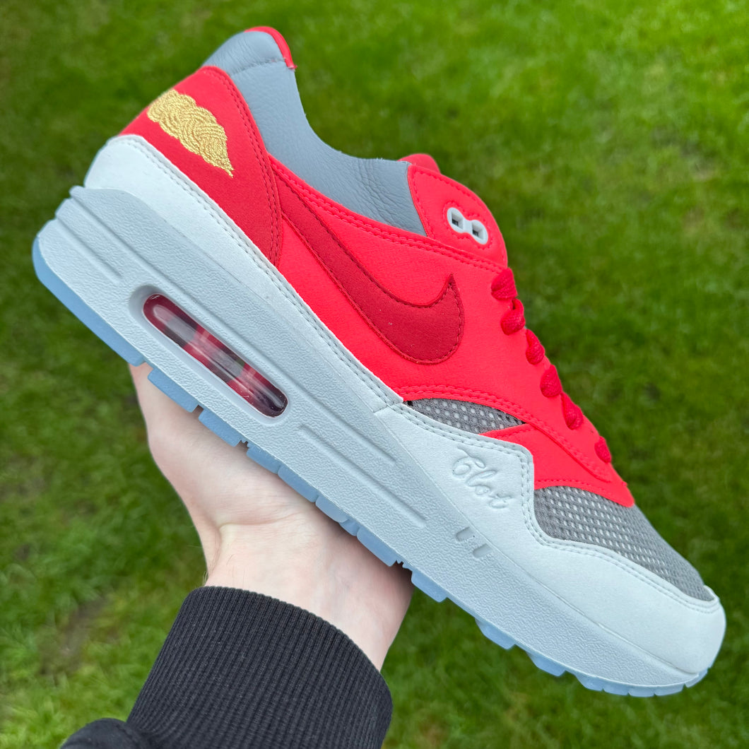 Clot x Nike Air Max 1 Solar Red (UK9)