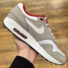 Load image into Gallery viewer, Nike Air Max 1 By You Grey White Red (UK9.5)
