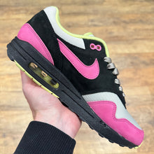 Load image into Gallery viewer, Nike Air Max 1 By You Black Pink Volt (UK7)
