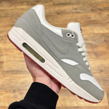 Load image into Gallery viewer, Nike Air Max 1 ID Grey White Red (UK11.5)
