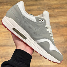 Load image into Gallery viewer, Nike Air Max 1 ID Grey White Red (UK11.5)
