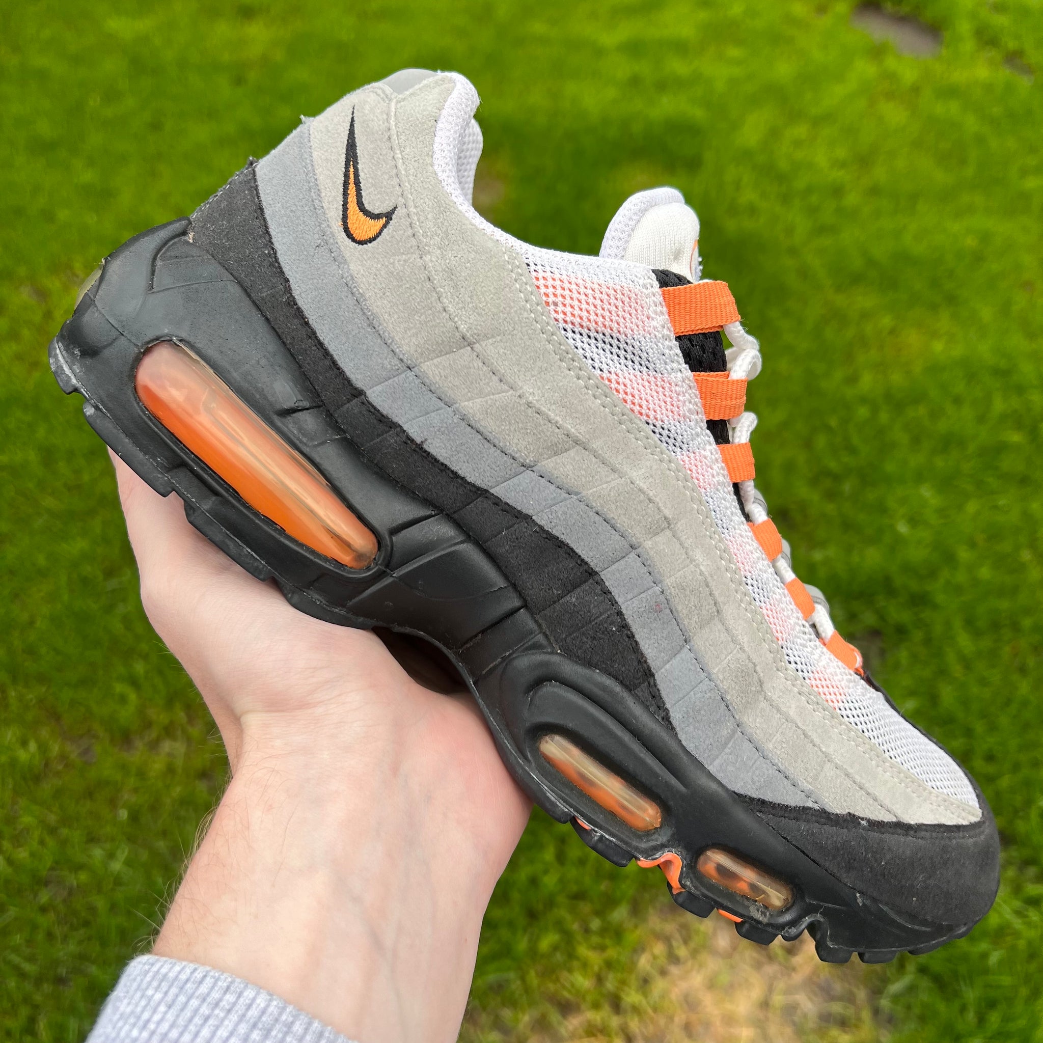 Orange and green on sale air max 95