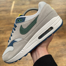 Load image into Gallery viewer, Nike Air Max 1 By You Grey Navy Armory Green (UK8.5)
