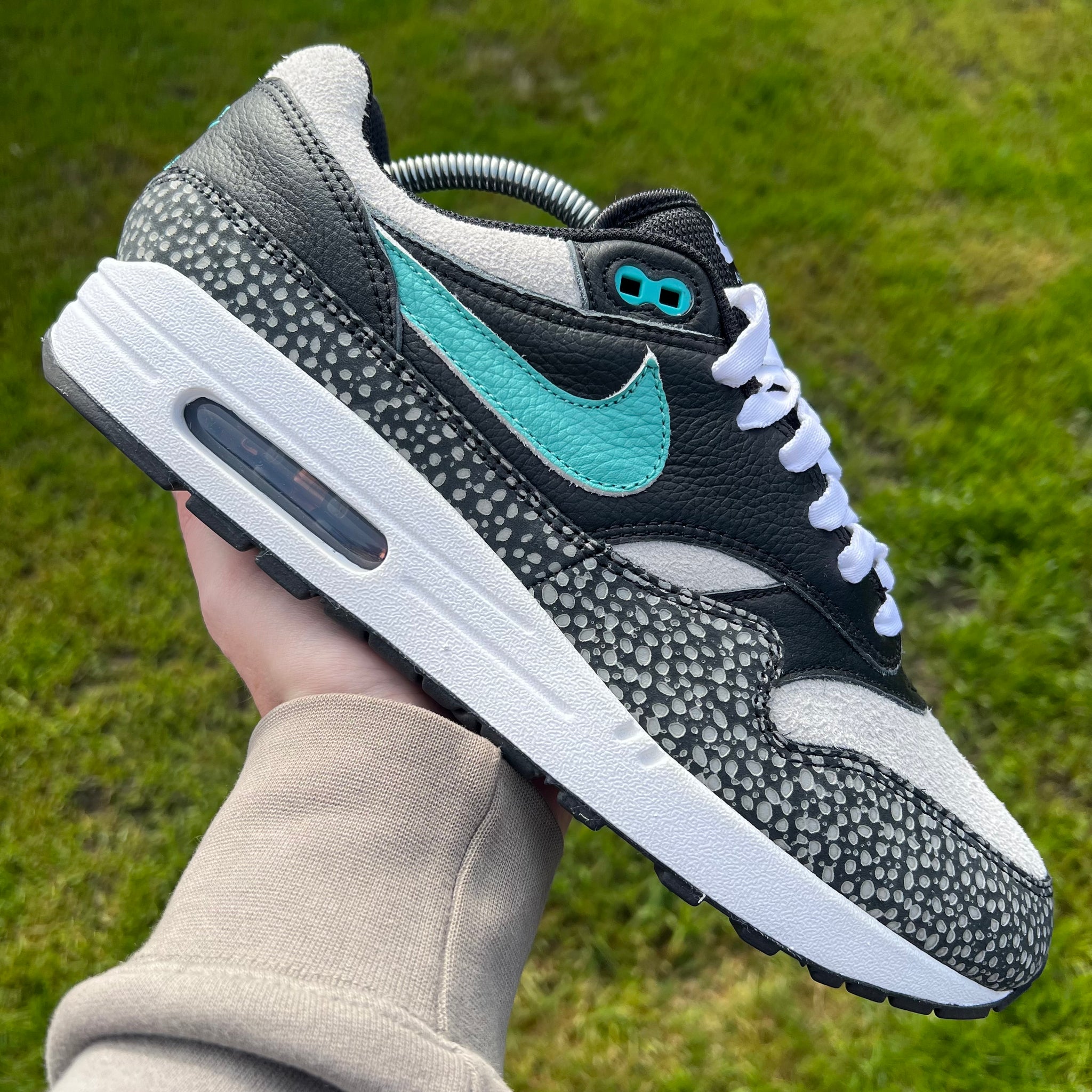 Nike Air Max 1 By You Safari 'Atmos Elephant' (UK10) – Kix Stop